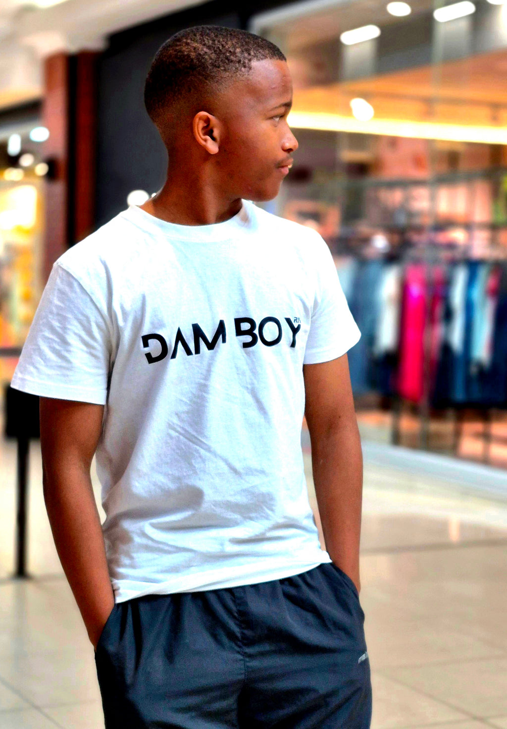 DAM BOY RISE™ Logo Tee