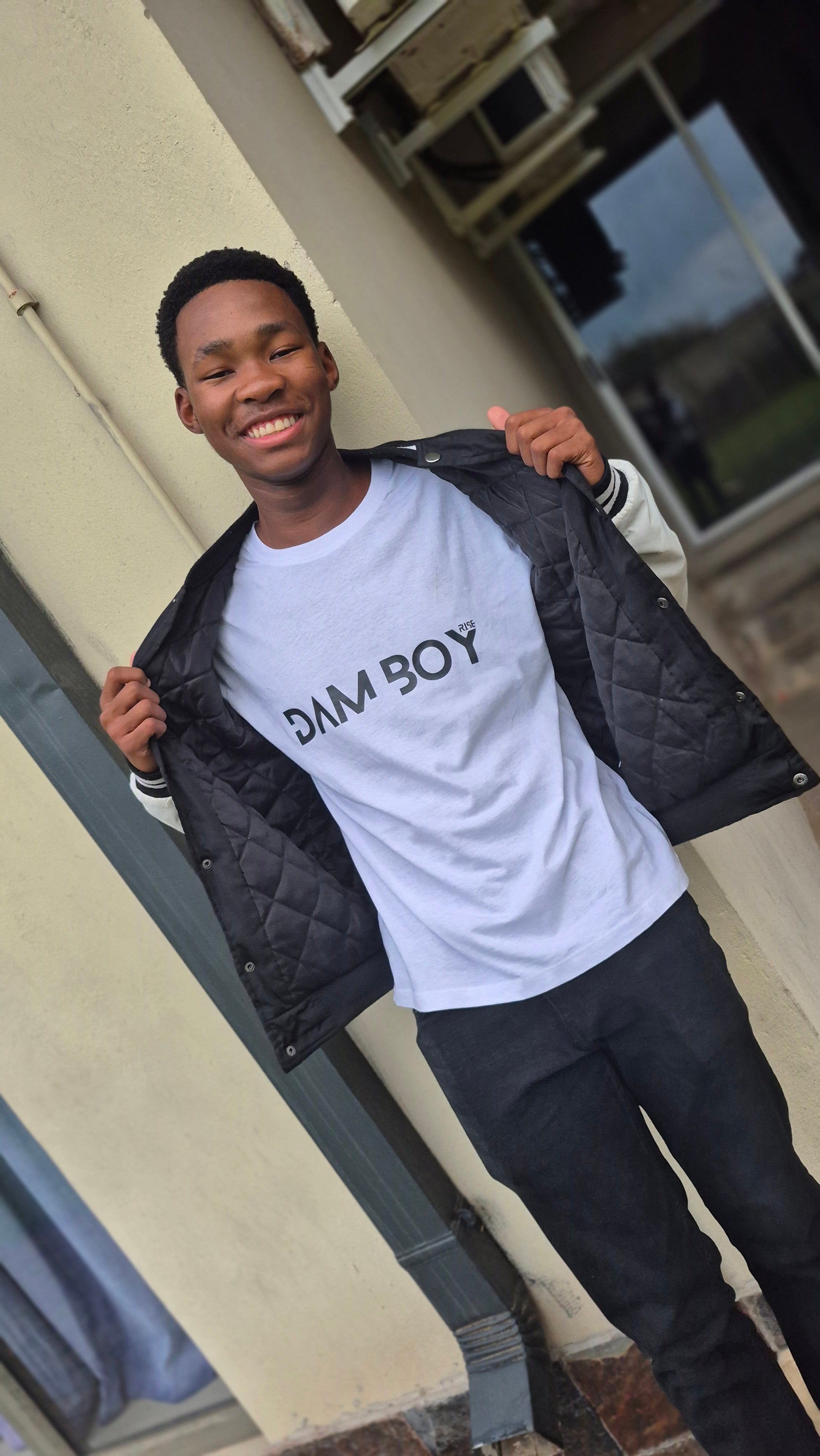 DAM BOY RISE™ Logo Tee